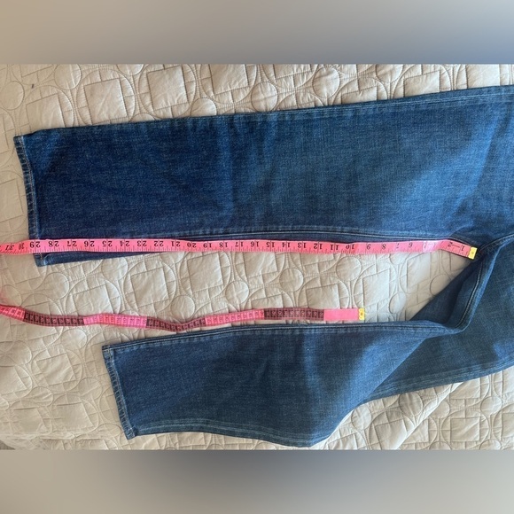 Daily Blue Adriano Goldschmeid Manya Classic Straight Leg Jean in Legacy NWT - Picture 12 of 14